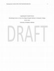 Research paper thumbnail of Legislating the Transfer Process:  Revitalizing Access to a Four-Year Degree through California’s Community Colleges