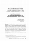 Research paper thumbnail of Inquisição e sociedade a formação da rede de familiares do Santo Ofício em Minas Gerais colonial (1711-1808)