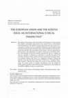 Research paper thumbnail of Mirjana Radojičić -- The European Union and the Kosovo Issue: an International Ethical Perspective