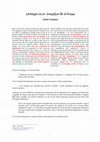 Research paper thumbnail of Lévitique 24.16 : ὀνομάζων δὲ τὸ ὂνομα