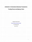 Research paper thumbnail of International Arbitration