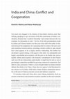 India and China: Conflict and Cooperation Cover Page