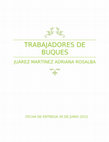 TRABAJADORES DE BUQUES Cover Page