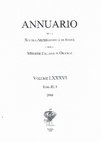 2010. Argo,la copertura ad intercapedine della grande aula: osservazioni sul sistema costruttivo della volta Cover Page