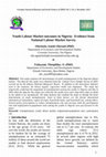 Research paper thumbnail of Youth Labour Market outcomes in Nigeria: Evidence from National Labour Market Survey