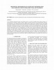 Research paper thumbnail of IDENTIFYING THE PROBLEM OF UNCERTAINTY DETERMINATION AND COMMUNICATION IN INFRASTRUCTURAL DEVELOPMENT