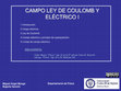 Research paper thumbnail of Tema 1. Ley de Coulomb