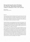 İnan, K., "Remembring the good old days: the Ottoman Nasihatname [Advice Letters] Literature of the 17th Century" Institutional Change and Stability Conflicts, Transitions and Values, edited by Andreas Gemes, Florencia Peyrou, Ioannis Xydopoulos, Pisa 2009, pp.111-127 Cover Page