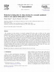 Research paper thumbnail of Reduction in timing jitter by chirp selection for externally modulated return to zero optical soliton pulse at 10Gb/s