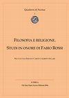 Research paper thumbnail of «“Condizione di possibilità dell’esperienza” o “relazione d’essenza”? Apriori teoretico e apriori etico in Kant e Reinach», in: Filosofia e religione. Studi in onore di Fabio Rossi, raccolti da S. Caroti e A. Siclari, E-Theca 2014, pp. 258-289 (= «Quaderni di Noctua», 2)