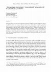 Research paper thumbnail of „Antropologia“, „psicologia“ e „trascendentale“ nel pensiero di K. L. Reinhold e J. G. Fichte, in: R. Martinelli (Ed. by), Philosophical Anthropology: Historical Perspectives, «Etica & Politica»/«Ethics and Politics», Vol. XII, No. 2, 2010, pp. 47-60