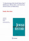 Research paper thumbnail of "'A Questioning of the Jewish Status Quo': Midstream, Shlomo Katz, and American Zionist Letters at Midcentury