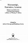 Research paper thumbnail of “Duxworth Redux: The Paris Manuscript of the Canterbury Tales.”  In Manuscript, Narrrative, Lexicon: Essays on Literary and Cultural Transmission in Honor of Whitney F. Bolton, ed. Robert Boenig and Kathleen Davis. Lewisburg, PA: Bucknell University Press, 2000. Pp. 17-44.