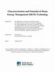 Research paper thumbnail of Characterization and Potential of Home Energy Management (HEM) Technology