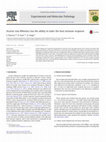 Research paper thumbnail of Arsenic toxi-RNomics has the ability to tailor the host immune response