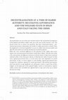 Research paper thumbnail of Del Pino, E. & Pavolini, E. (2015) "Decentralization in a time of harsh austerity: Multilvel Governance and the Welfare State in Spain and Italy facing the crisis", European Journal of Social Security, 2.