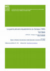 Research paper thumbnail of La guerre péruano-équatorienne du Cenepa (1995)