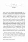 Research paper thumbnail of Tra testo e corpo: l’esperienza fisica della prima guerra mondiale negli scritti dei soldati