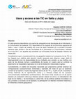 Research paper thumbnail of Usos y acceso a las TIC en Salta y Jujuy