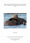 Report on the wreck of the Sub Marine Explorer (1865) at Isla San Telmo, Archipielago de las Perlas, Panama, and the 2006 fieldwork season. Cover Page