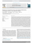 Research paper thumbnail of Payments for environmental services and contested neoliberalisation in developing countries: A case study from Vietnam