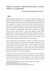 Research paper thumbnail of AFRİKA’YA KALKINMA YARDIMI POLİTİKALARINI ANLAMAK : TÜRKİYE VE ÇİN ÖRNEKLERİ, in İsmail Ermağan (ed.), Afrika 2, Nobel Yayınları, 2015