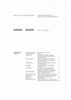 Research paper thumbnail of Fremde Männer – Other Men. kritische berichte. Zeitschrift für Kunst- und Kulturwissenschaften, Heft 4/2007