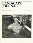 “Waste Landscape: Permissible Metaphors in Landscape Architecture,” Landscape Journal 15, no. 1 (1995): 10–25. Cover Page