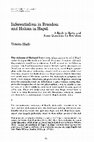 Research paper thumbnail of "Inferentialism in Brandom and Holism in Hegel: A Reply to Rorty and Some Questions for Brandom,” in Graduate Faculty Philosophy Journal 27:1 (2006), pp. 61–82.