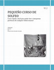 Pequec3b1o-curso-de-solfeo Cover Page