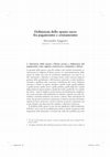 Research paper thumbnail of Definizione dello spazio sacro fra paganesimo e cristianesimo