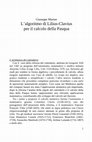 Research paper thumbnail of L’algoritmo di Lilius-Clavius  per il calcolo della Pasqua