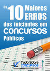 10 ERROS DE CONCURSEIROS Cover Page