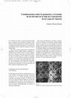 IBORRA, F., "Consideraciones sobre la geometría y el trazado de las bóvedas de la Sala de Contratación de la Lonja de Valencia", en Actas del VI Congreso Nacional de Historia de la Construcción (2009), pp. 711-720 Cover Page