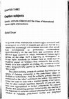 Research paper thumbnail of Captive subjects: Gender, Intimate Violence and the Crises of International Human Rights Interventions [2009]