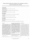 Paleoecological insights into subduction zone earthquake occurrence, eastern North Island, New Zealand Cover Page