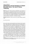 Research paper thumbnail of Globalization and the Emergence of Violent Non-state Actors: The Case of Human Trafficking