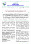 EFFECTS OF METHANOLIC EXTRACT OF A SOFT SPONGE, Haliclona sp. ON BACTERIAL CELLS: STRUCTURAL DEGENERATION STUDY Cover Page