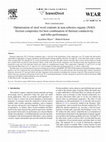 Research paper thumbnail of Optimization of steel wool contents in non-asbestos organic (NAO) friction composites for best combination of thermal conductivity and tribo-performance