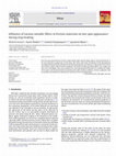 Research paper thumbnail of Influence of various metallic fillers in friction materials on hot-spot appearance during stop braking