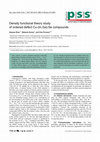 Research paper thumbnail of Density functional theory study of ordered defect Cu-(In,Ga)-Se compounds