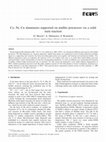 Research paper thumbnail of Co, Ni, Cu aluminates supported on mullite precursors via a solid state reaction