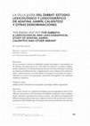 THE JEWISH HOT POT FOR SABBATH: A LEXICOLOGICAL AND LEXICOGRAPHICAL STUDY OF ADAFINA, ḤAMIN, CALIENTE(S) AND OTHER VARIANT. La olla judía del sabbat: estudio lexicológico y lexicográfico de adafina, Hamin, caliente(s) y otras denominaciones. Cover Page