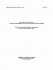 Research paper thumbnail of TRADE IN MINOR OILSEEDS: A SPATIAL EQUILIBRIUM ANALYSIS OF SUNFLOWER AND CANOLA