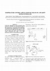 Research paper thumbnail of Temperature Control Applications by Means of a PIC16F877 Microcontroller