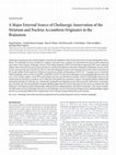 Research paper thumbnail of A Major External Source of Cholinergic Innervation of the Striatum and Nucleus Accumbens Originates in the Brainstem