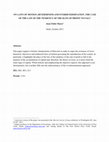 Research paper thumbnail of Mateo, J.P. (2015). "On laws of motion, determinism and overdetermination. The case of the law of the tendency of the rate of profit to fall", unpublished paper.