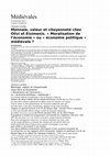 Research paper thumbnail of Clement Lenoble, Monnaie, valeur et citoyenneté chez Olivi et Eiximenis «Moralisation de l’économie » ou « économie politique » médiévale ?