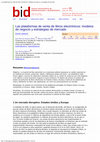 Platforms for the Sale of Electronic Books: Business Models and Market Strategies Cover Page