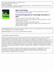 A Structured Approach for Technology Innovation in Sport Cover Page